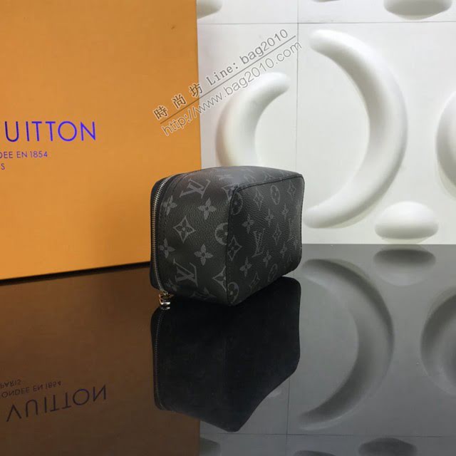 路易威登LV包包 Packing Cube小號手袋 lv新款黑花小號收納包  ydh3768